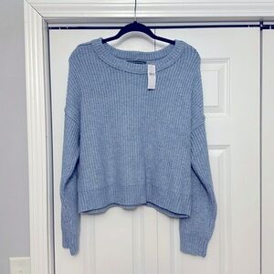 American eagle sweater, baby blue size medium